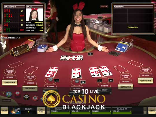 blackjack ao vivo online